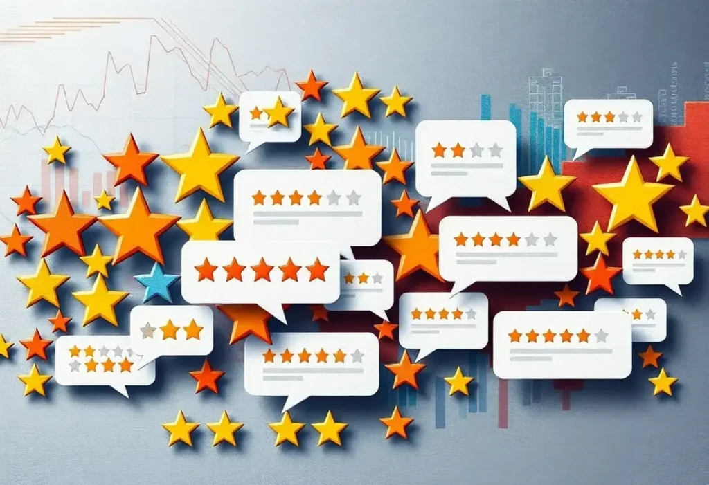 business responding professionally to positive and negative Google reviews